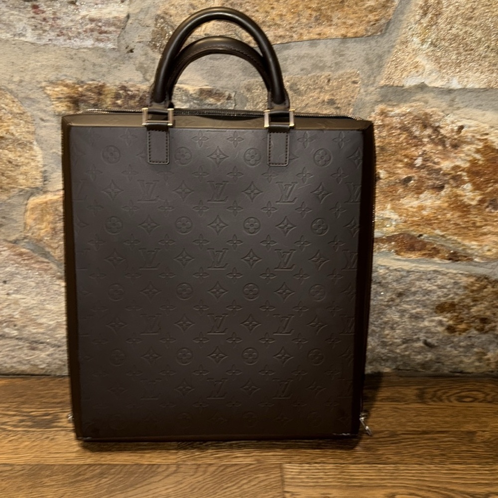 Authentic LOUIS VUITTON Monogram Grasse Erwin Hand Bag